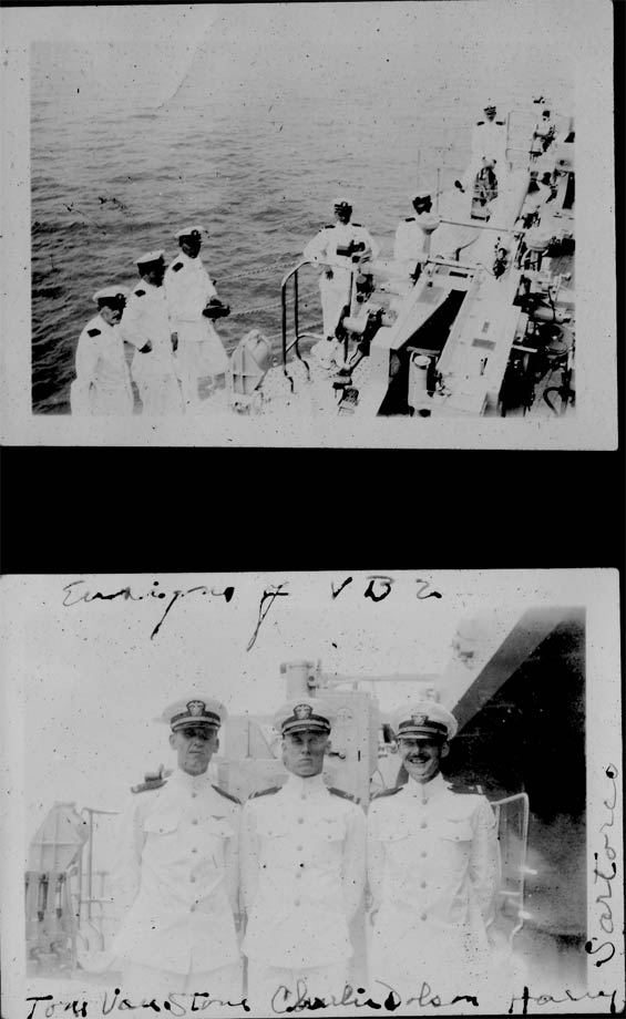 Three Ensigns of VB2, Ca. 1928-30 (Source: Barnes)